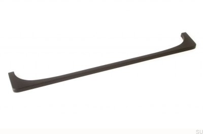 Poignée de meuble dans le sens de la longueur Bridge 320 Aluminium Noir