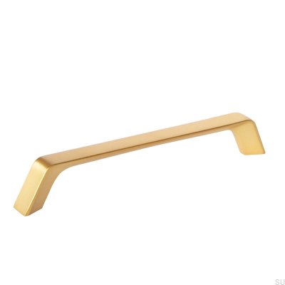 Poignée de meuble oblongue Frank 160 Gold Brushed