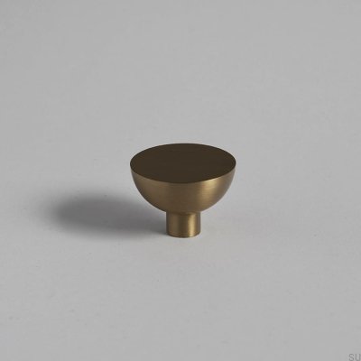 Bouton de meuble Luna M laiton brossé