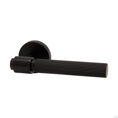 Helix Stripe 200 Poignée de porte en métal noir