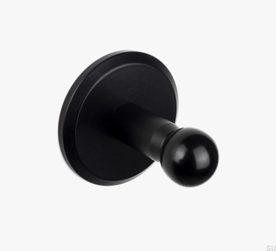 Coussinet de poignée Rose 50 Aluminium Noir