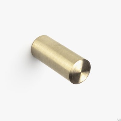 Bouton de meuble Fing en laiton non peint