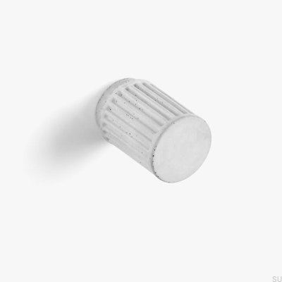 Bouton de meuble Audio Mono 28 Béton architectural gris