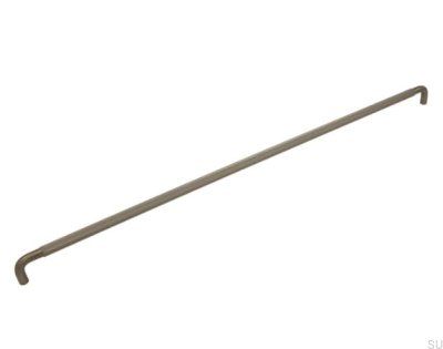 Poignée de meuble allongée Helix 608 Argent Brossé