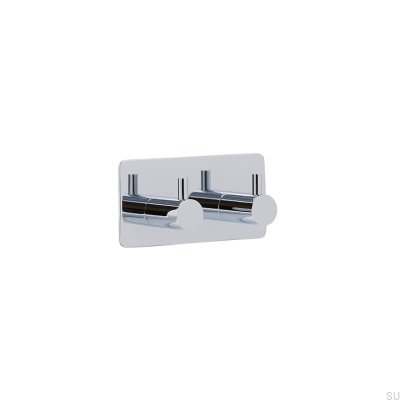 Support mural de base 220-2 Chrome poli