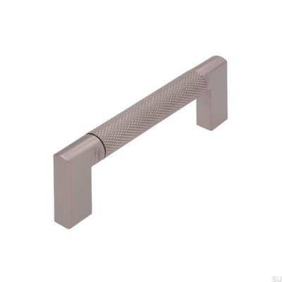 Poignée de meuble oblong 2457 96 Argent Brossé