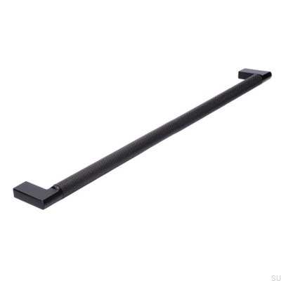 Poignée de meuble oblong 2457 320 Métal Noir Mat