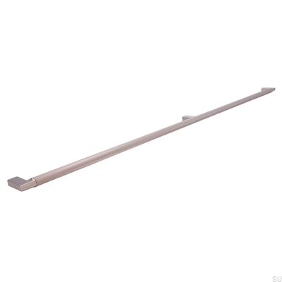 Poignée de meuble oblong 2457 750 Argent Brossé