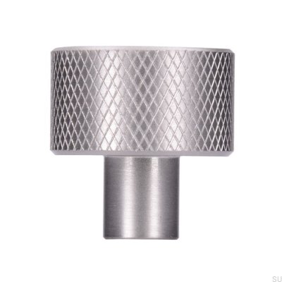 Bouton de Meuble 2464 24 Argent Brossé