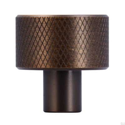 Bouton de Meuble 2464 24 Or Antique Brossé