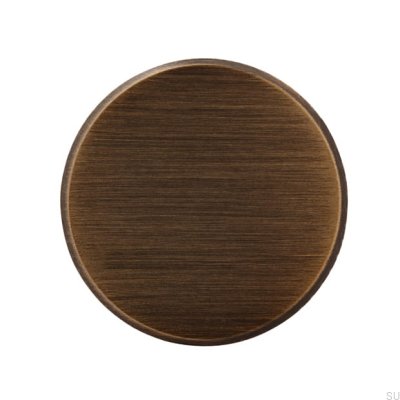 Bouton de Meuble 2464 24 Or Antique Brossé
