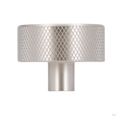 Bouton de Meuble 2464 33 Argent Brossé