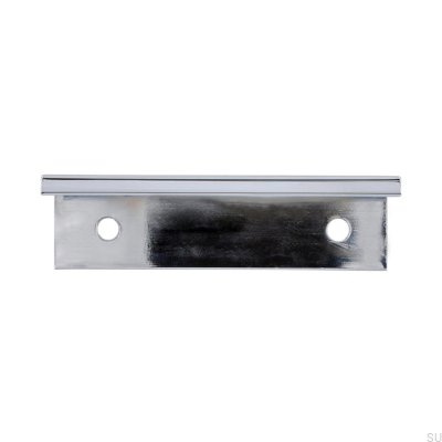 Poignée de bord de meuble 2446 48 Chrome poli