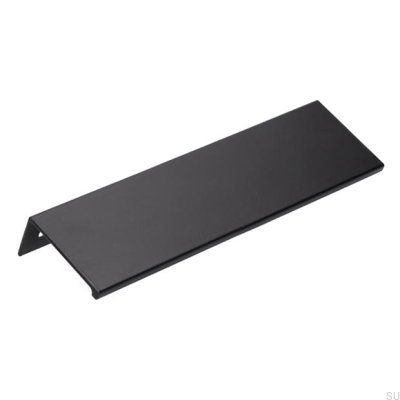 Poignée de bord de meuble 2446 128 Métal Noir Mat