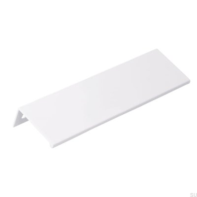 Poignée de bord de meuble 2446 128 Métal Blanc