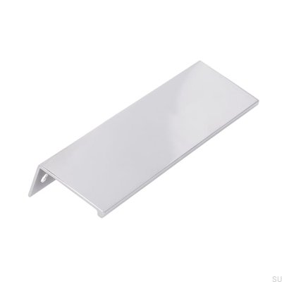 Poignée de bord de meuble 2446 128 Chrome poli