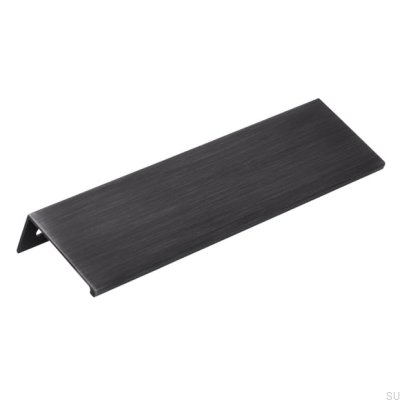 Poignée de bord de meuble 2446 128 Antique Silver Brushed