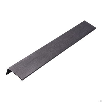 Poignée de bord de meuble 2446 288 Argent Antique Brossé