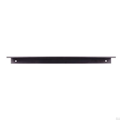 Poignée de bord de meuble 2446 288 Argent Antique Brossé