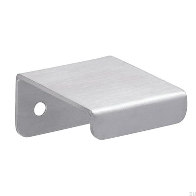 Poignée de bord de meuble 2372 16 Acier inoxydable brossé