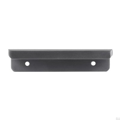 Poignée de bord de meuble 2372 64 Anthracite Acier inoxydable
