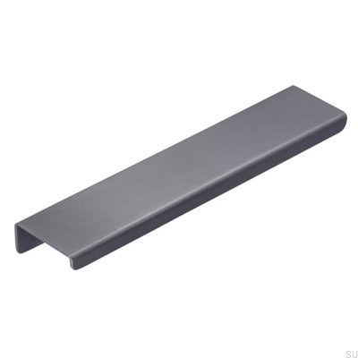 Poignée de bord de meuble 2372 160 Anthracite Acier inoxydable
