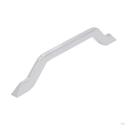 Poignée de meuble oblong 2471 160 Chrome poli
