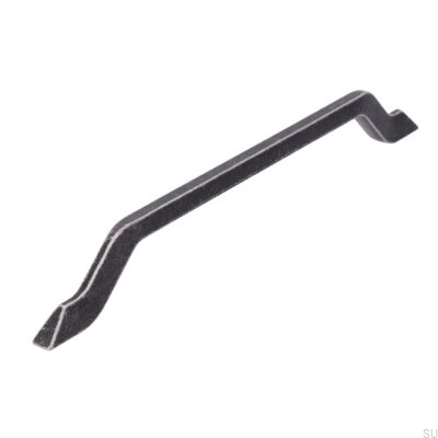 Poignée de meuble oblong 2471 224 Fer antique