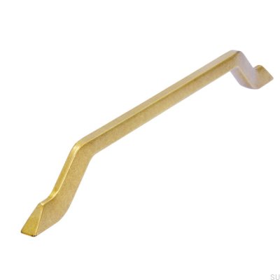 Poignée de meuble oblong 2471 224 Or antique