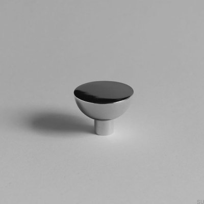 Bouton de meuble Luna M Laiton Chrome