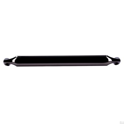 Poignée de meuble oblong 2442 160 Anthracite Poli