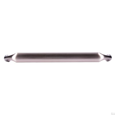 Poignée de meuble allongée 2442 160 Nickel brossé
