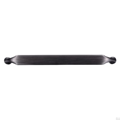 Poignée de meuble oblong 2442 160 Antique Silver Brushed