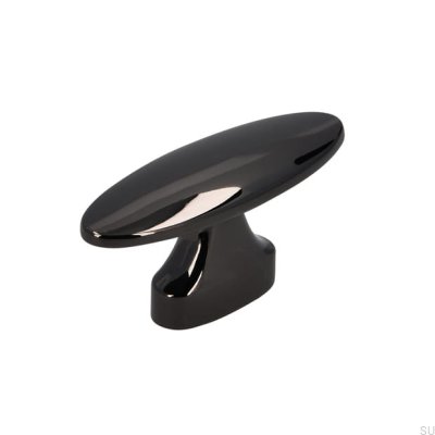 Bouton de Meuble 2441 16 Anthracite Poli