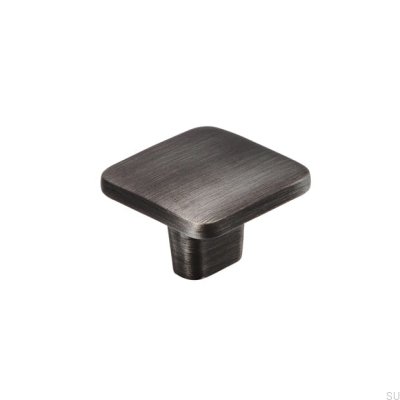 Bouton de Meuble 2438 32 Argent Antique Brossé