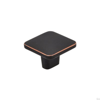 Bouton de meuble 2438 32 Cuivre antique noir