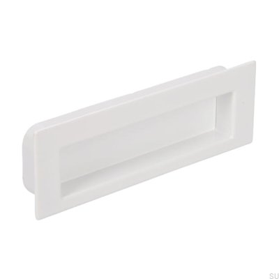 Poignée de meuble encastrée 2382 Métal Blanc