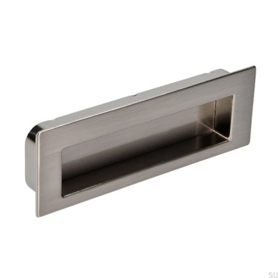 Poignée de meuble encastrée 2382 Silver Brushed