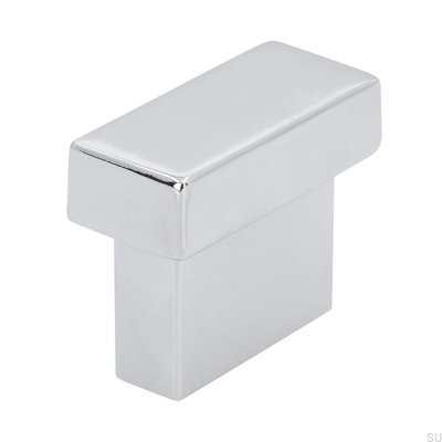 Poignée de meuble oblong 1595 16 Chrome poli