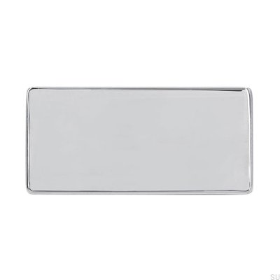 Poignée de meuble oblong 1595 16 Chrome poli