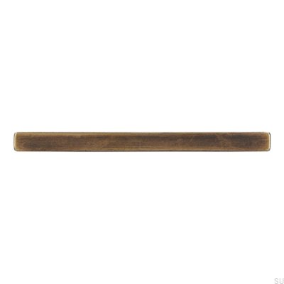 Poignée de meuble oblong 2108 96 Or Antique Brossé