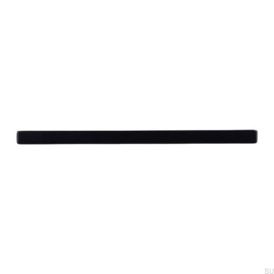 Poignée de meuble oblong 2108 128 Métal Noir Mat