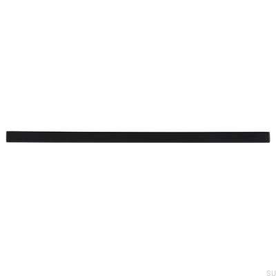 Poignée de meuble oblong 2108 192 Métal Noir Mat