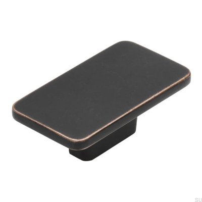Bouton de Meuble 2411 Noir Cuivre Antique