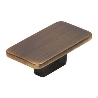 Bouton de Meuble 2411 Or Antique Brossé