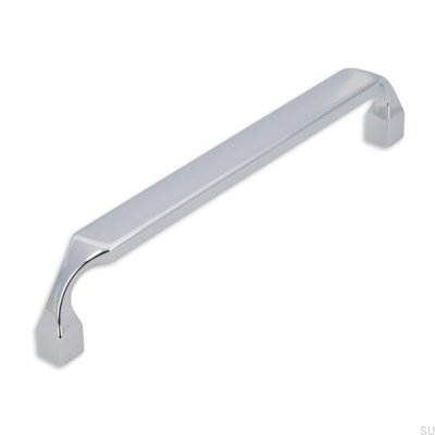 Poignée de meuble allongée 2440 160 Chrome poli