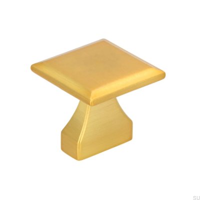 Bouton de Meuble 2439 16 Or Brossé