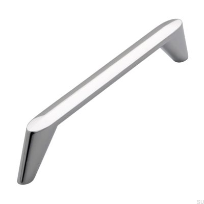 Poignée de meuble longue 2413 160 Chrome poli