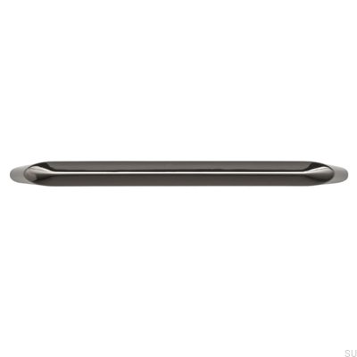 Poignée de meuble oblong 2413 160 Anthracite Poli