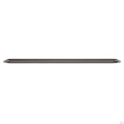 Poignée de meuble oblong 2413 320 Anthracite Poli